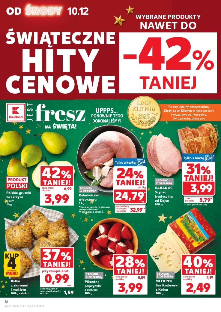 Gazetka promocyjna Kaufland str. 16