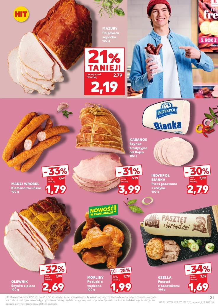 Gazetka promocyjna Kaufland str. 21
