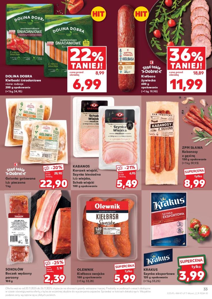 Gazetka promocyjna Kaufland str. 33