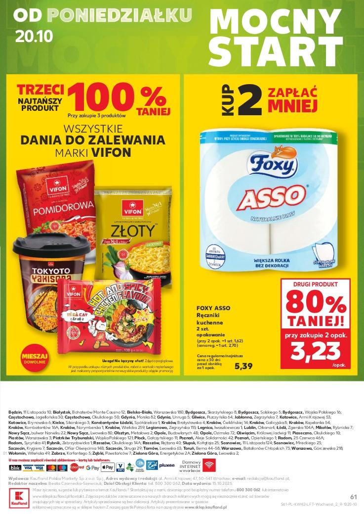 Gazetka promocyjna Kaufland str. 61
