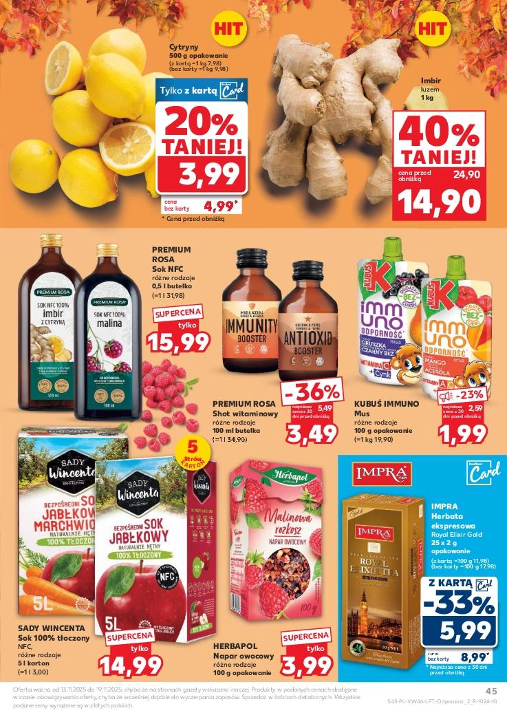 Gazetka promocyjna Kaufland str. 45