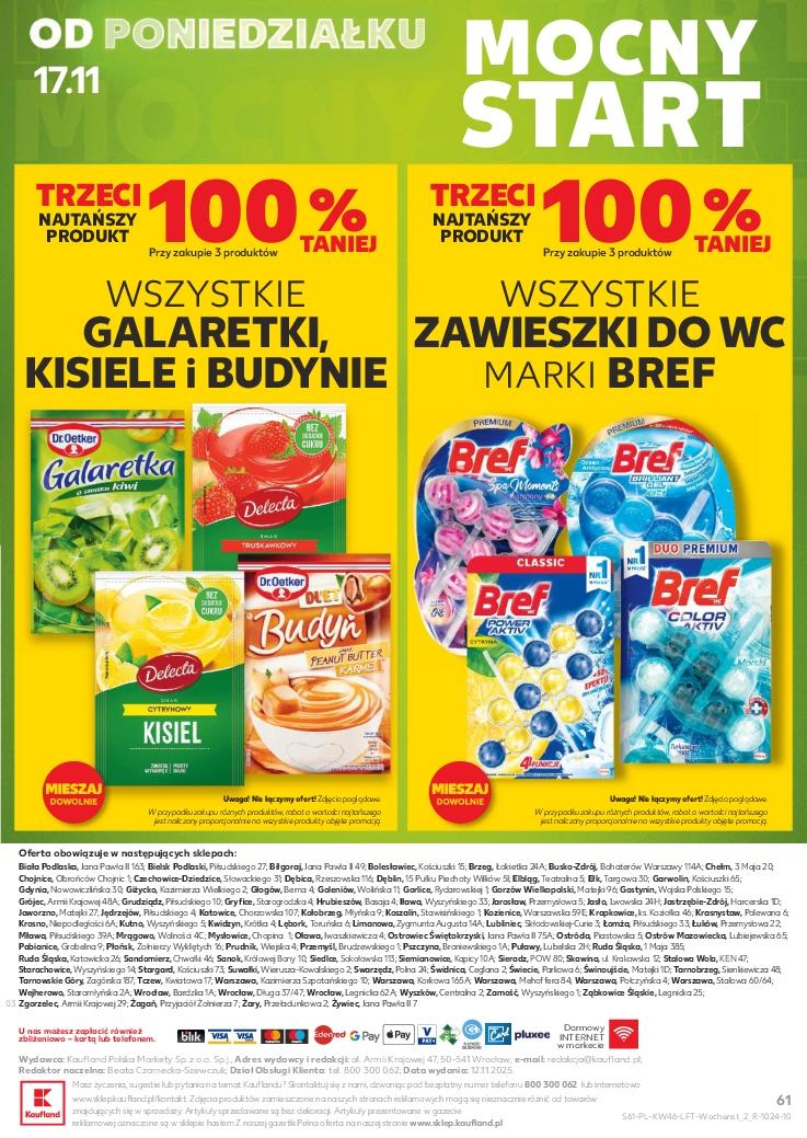 Gazetka promocyjna Kaufland str. 61