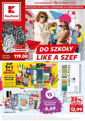 Kaufland powrót do szkoły
