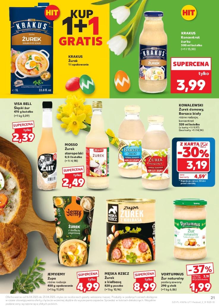 Gazetka promocyjna Kaufland str. 21