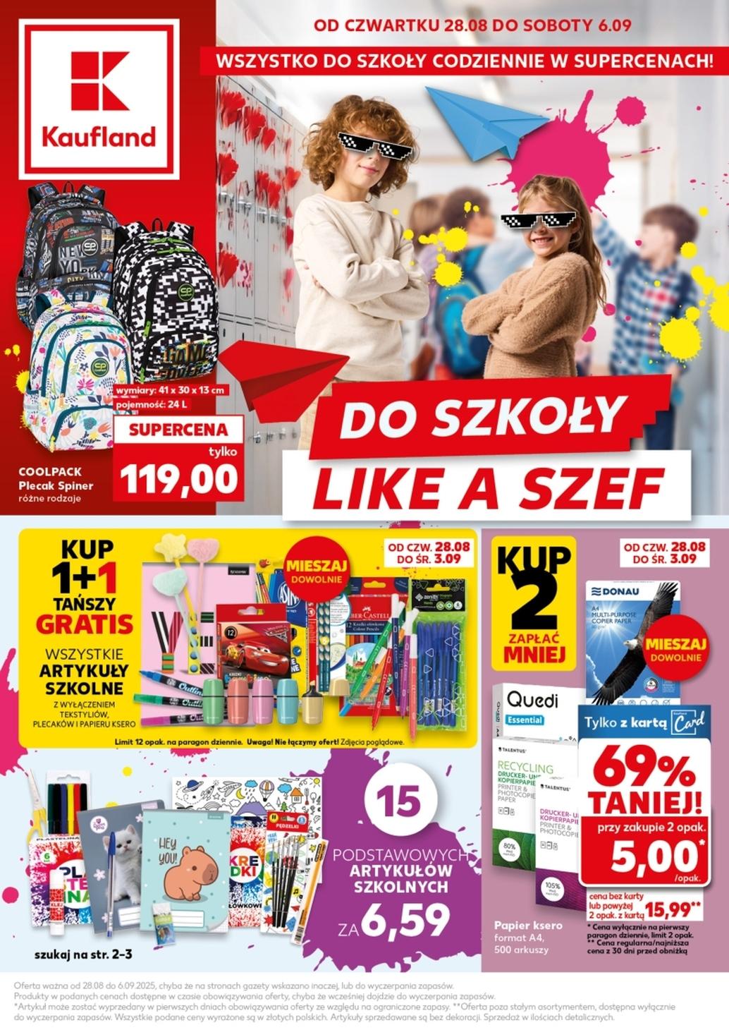 Gazetka promocyjna Kaufland str. 1