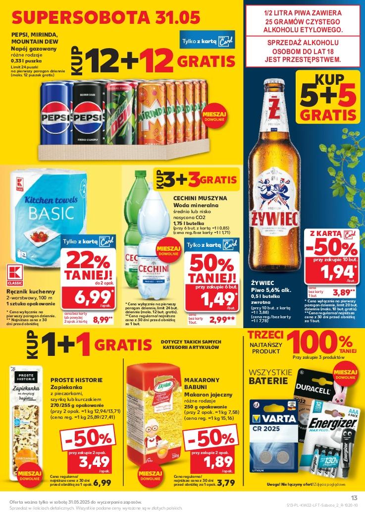 Gazetka promocyjna Kaufland str. 13