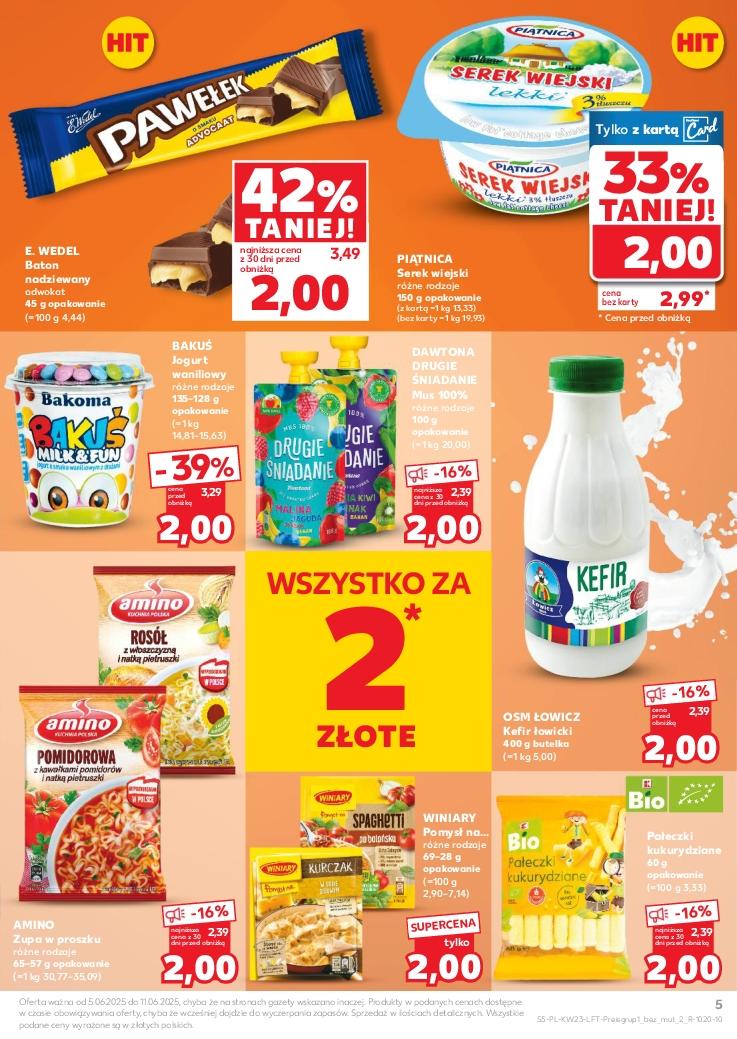 Gazetka promocyjna Kaufland str. 5