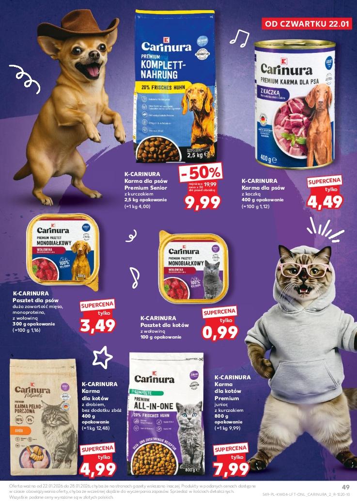Gazetka promocyjna Kaufland str. 49