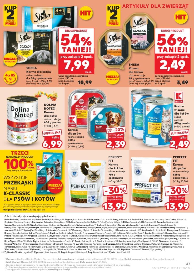 Gazetka promocyjna Kaufland str. 47