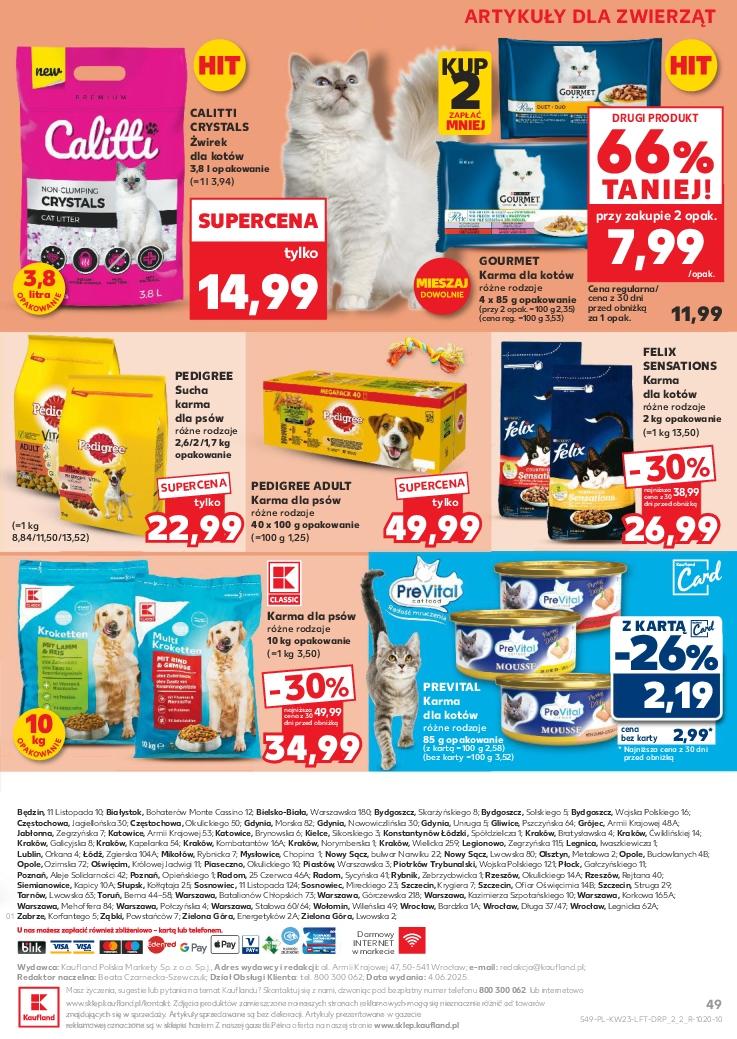 Gazetka promocyjna Kaufland str. 49