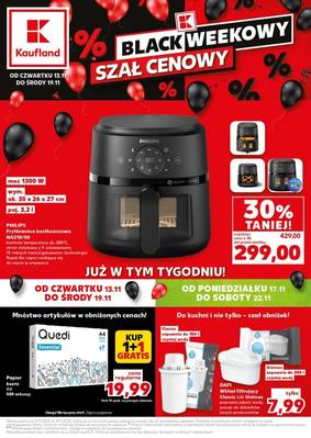 Gazetka Kaufland black weekend