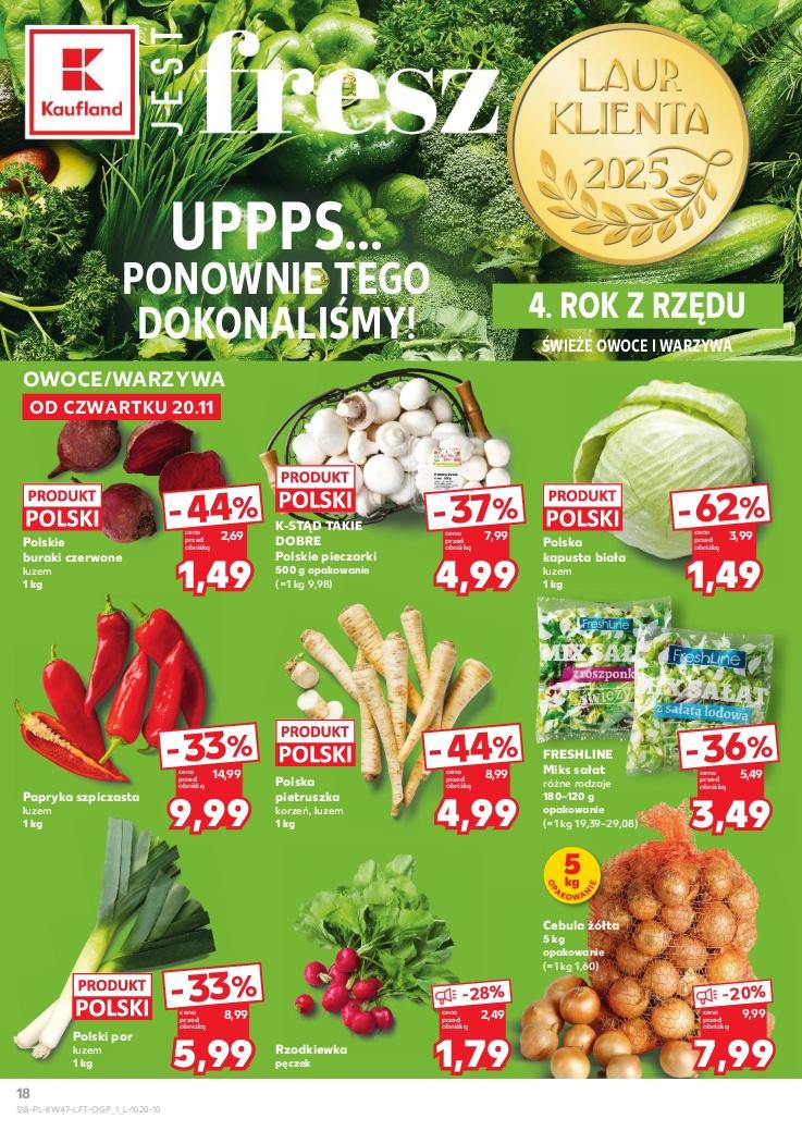 Gazetka promocyjna Kaufland str. 18