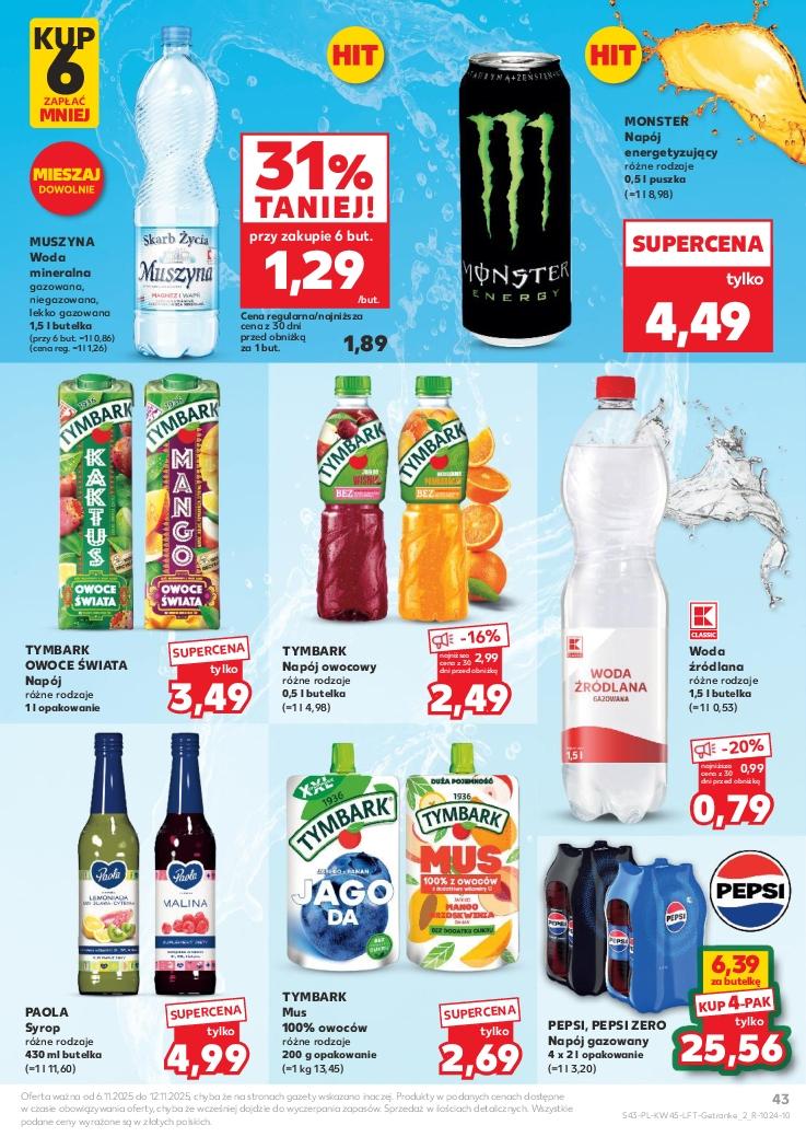 Gazetka promocyjna Kaufland str. 43