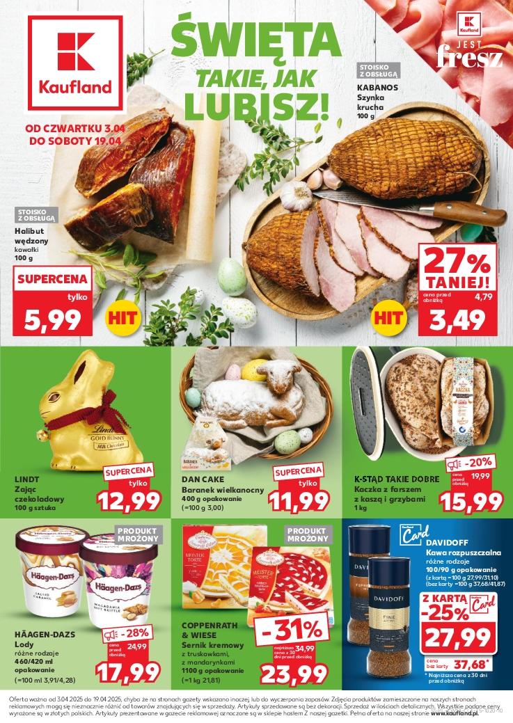 Gazetka promocyjna Kaufland str. 1