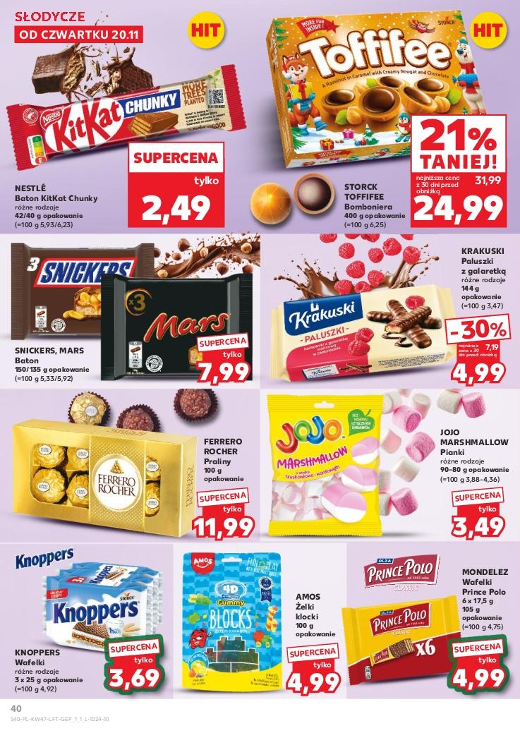 Gazetka promocyjna Kaufland str. 40