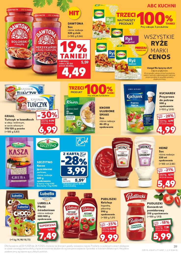 Gazetka promocyjna Kaufland str. 39