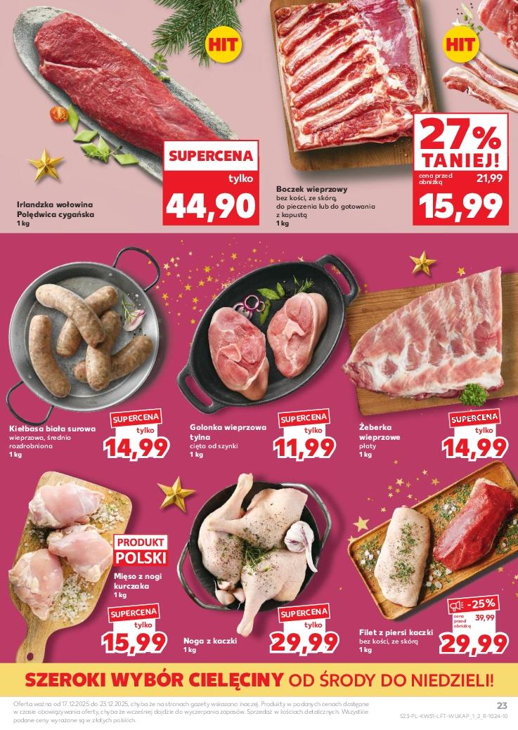 Gazetka promocyjna Kaufland str. 23