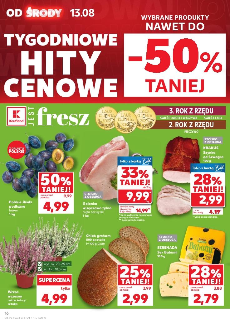 Gazetka promocyjna Kaufland str. 16