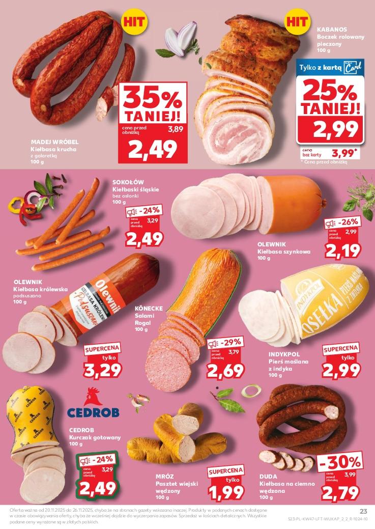 Gazetka promocyjna Kaufland str. 23
