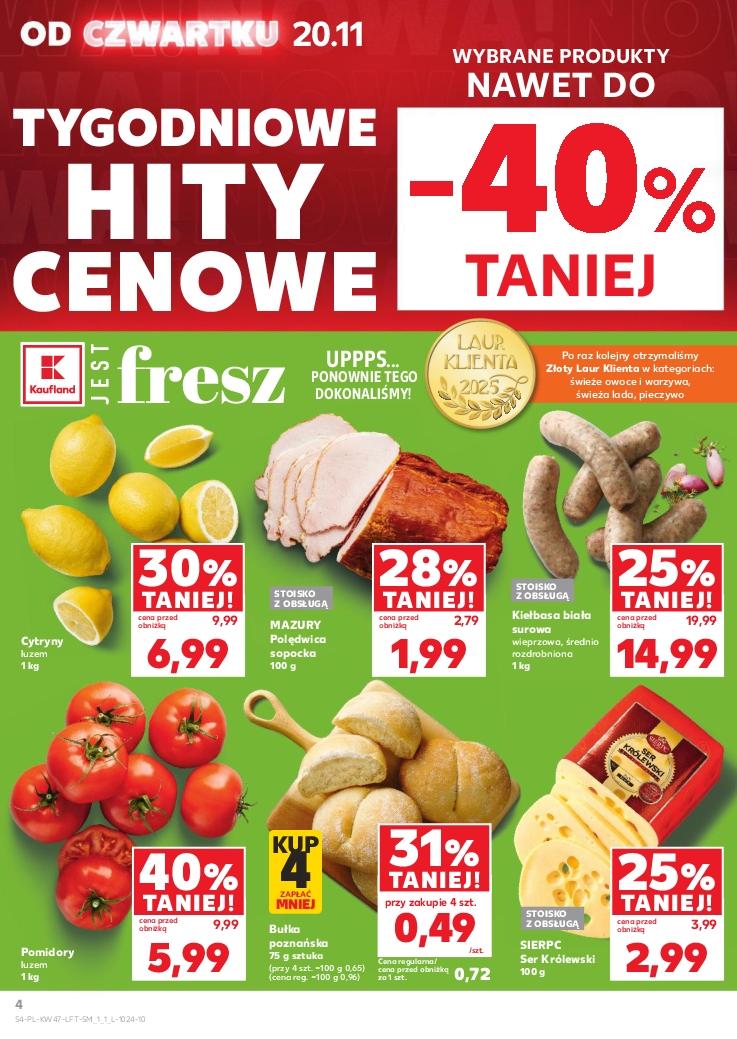 Gazetka promocyjna Kaufland str. 4