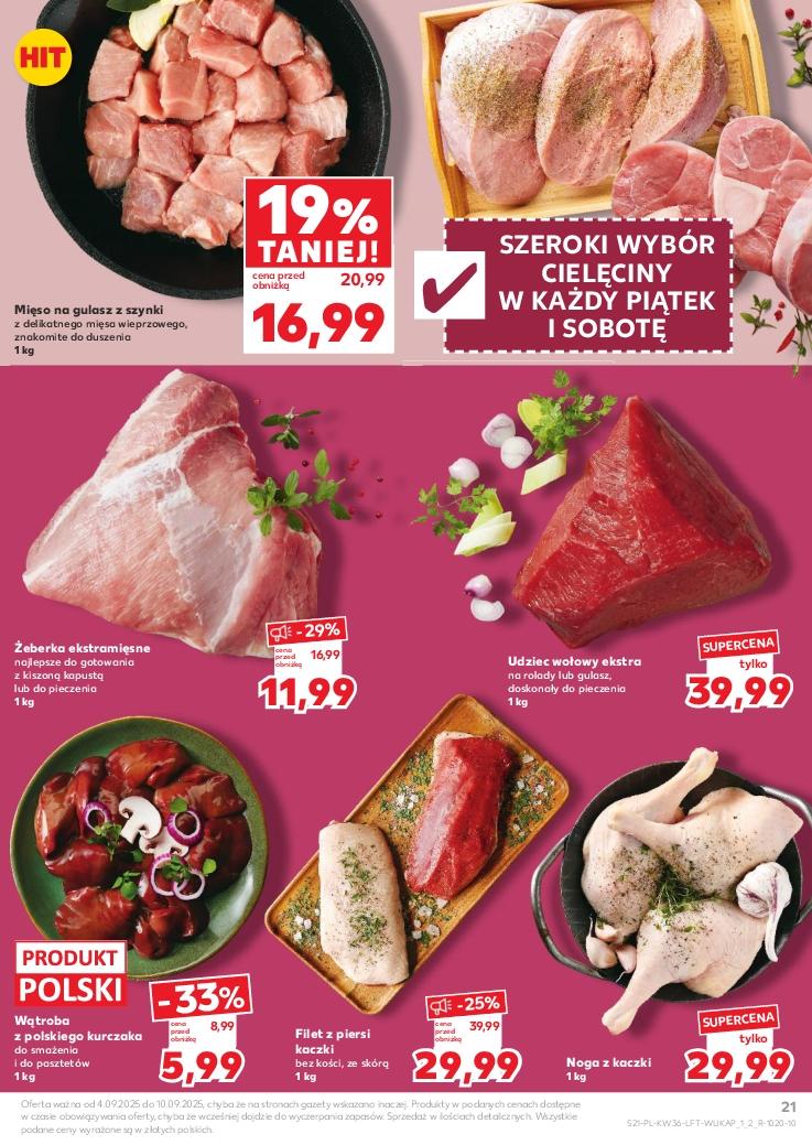 Gazetka promocyjna Kaufland str. 21