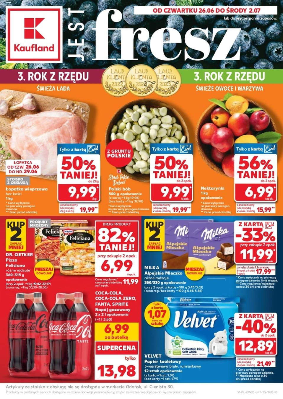 Gazetka promocyjna Kaufland str. 1