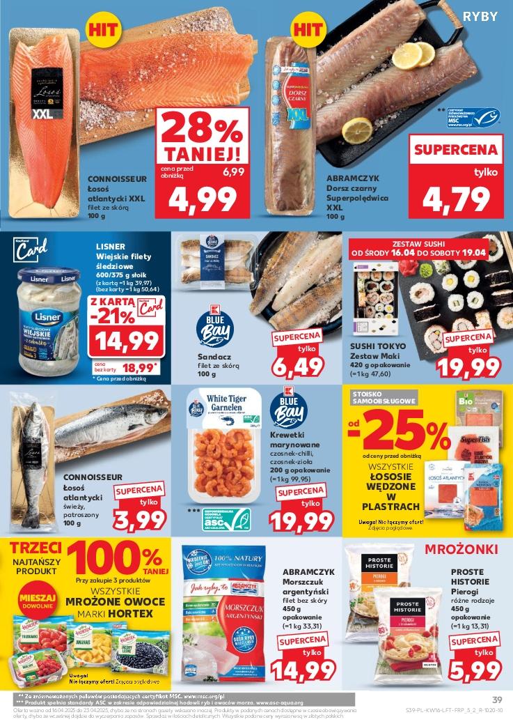 Gazetka promocyjna Kaufland str. 39