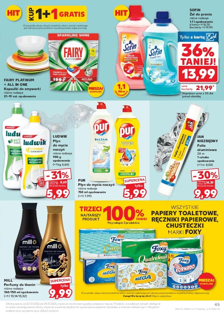 Gazetka promocyjna Kaufland str. 45