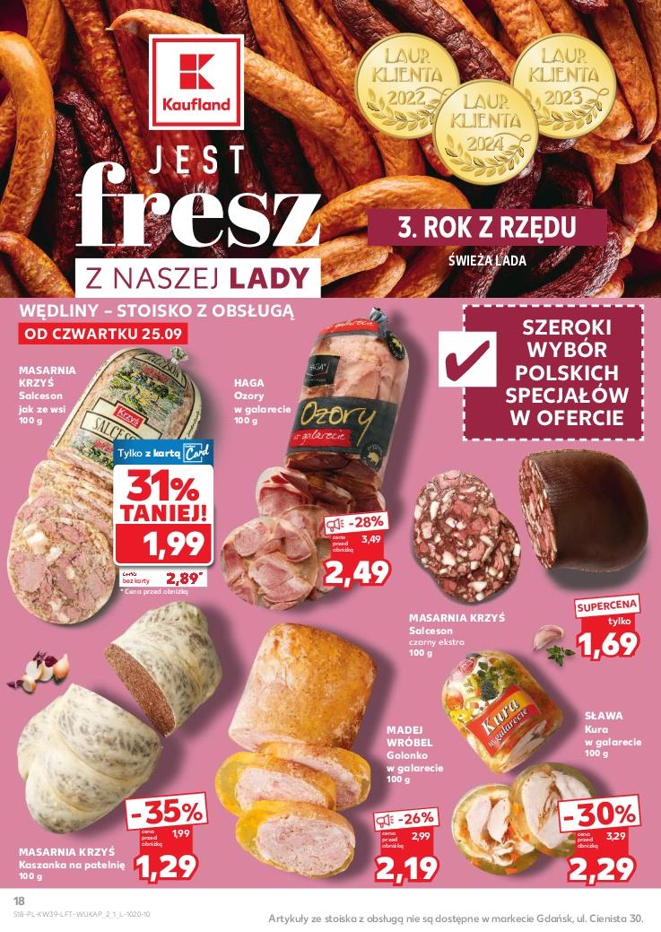 Gazetka promocyjna Kaufland str. 18