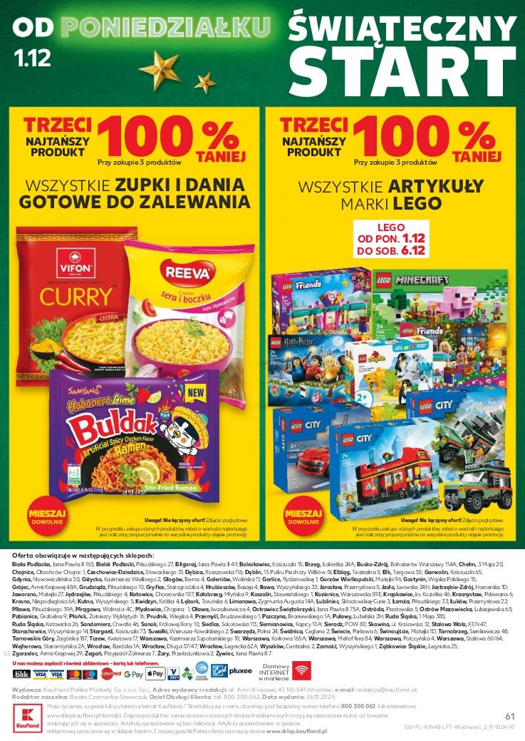 Gazetka promocyjna Kaufland str. 61