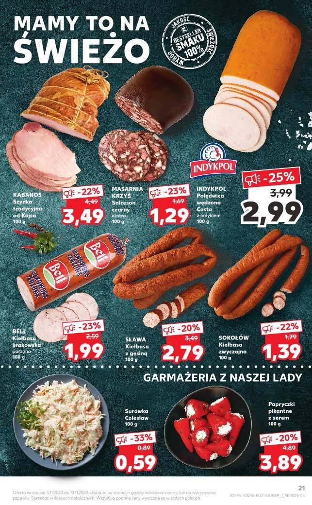 Gazetka promocyjna Kaufland str. 21
