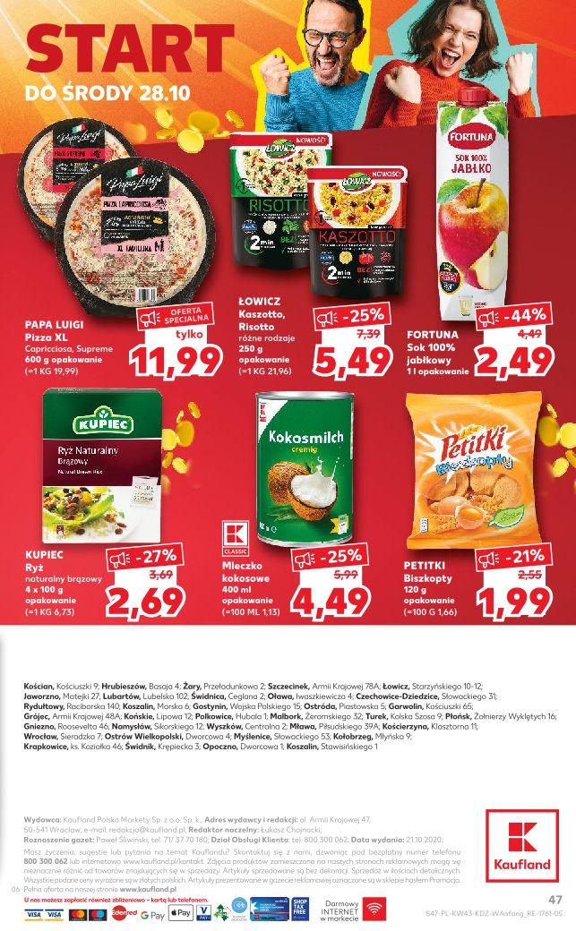 Gazetka promocyjna Kaufland str. 47