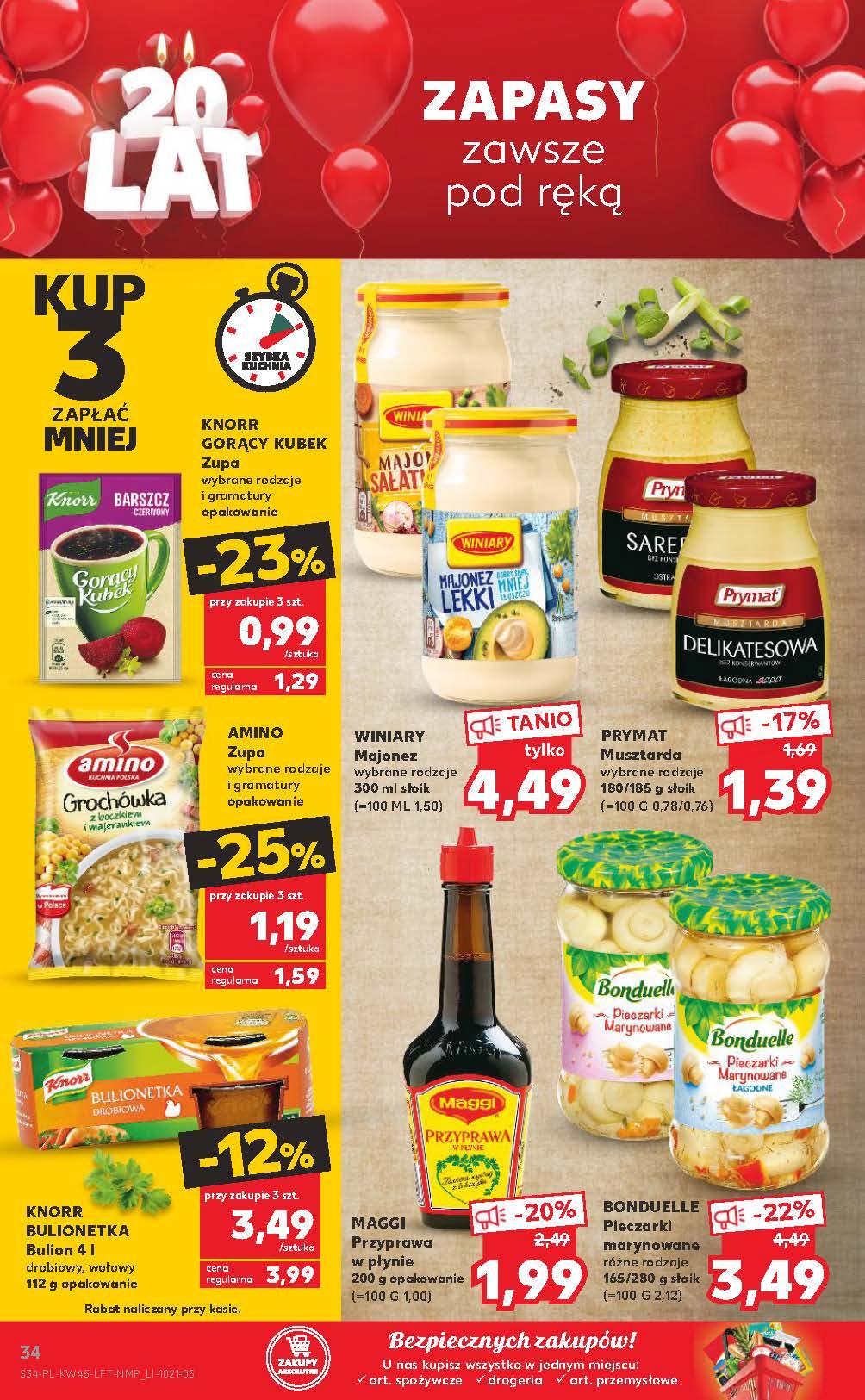Gazetka promocyjna Kaufland str. 34