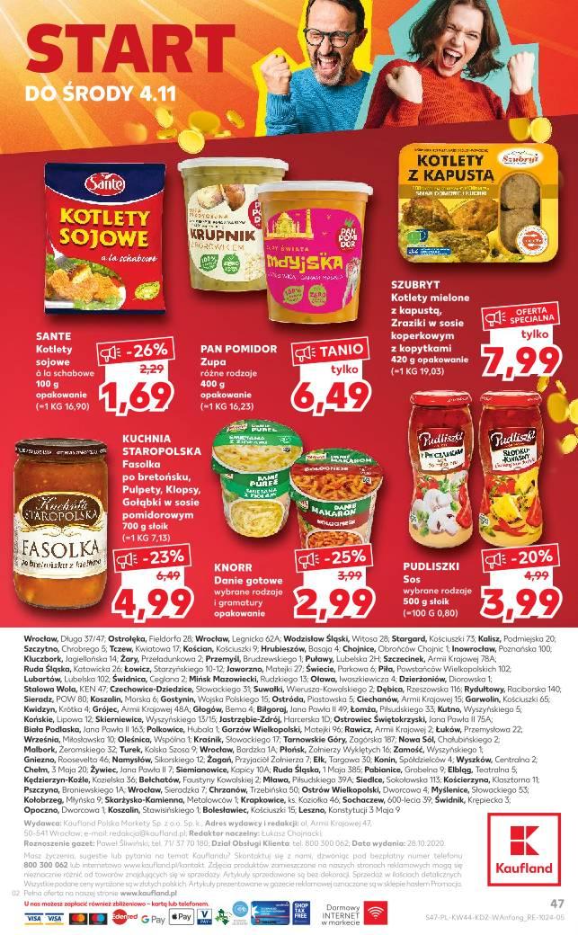 Gazetka promocyjna Kaufland str. 47