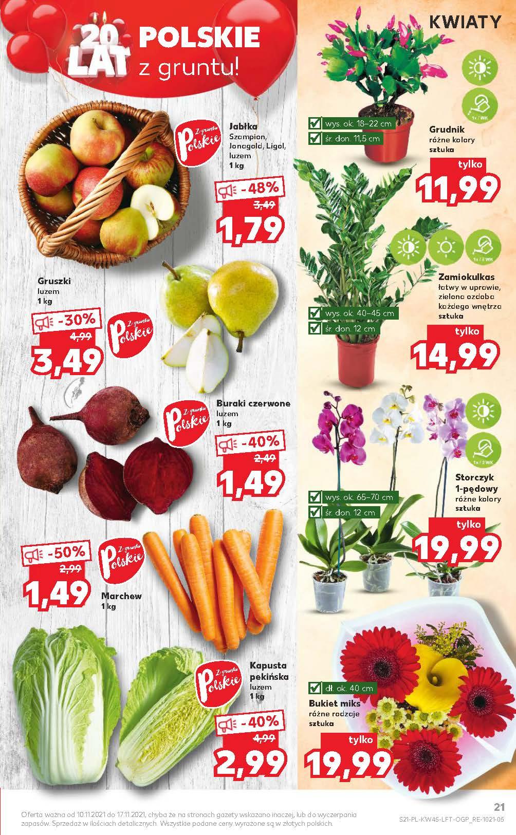 Gazetka promocyjna Kaufland str. 21