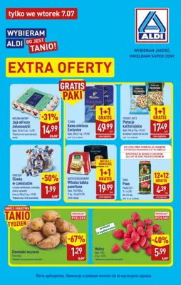 ALDI gazetka - od 07/07/2026 do 07/07/2026