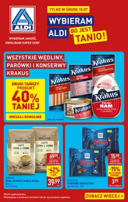 ALDI gazetka - od 15/07/2026 do 15/07/2026