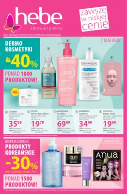 Hebe gazetka - od 20/04/2026 do 03/05/2026
