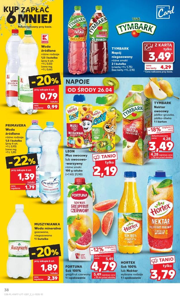 Gazetka promocyjna Kaufland str. 38