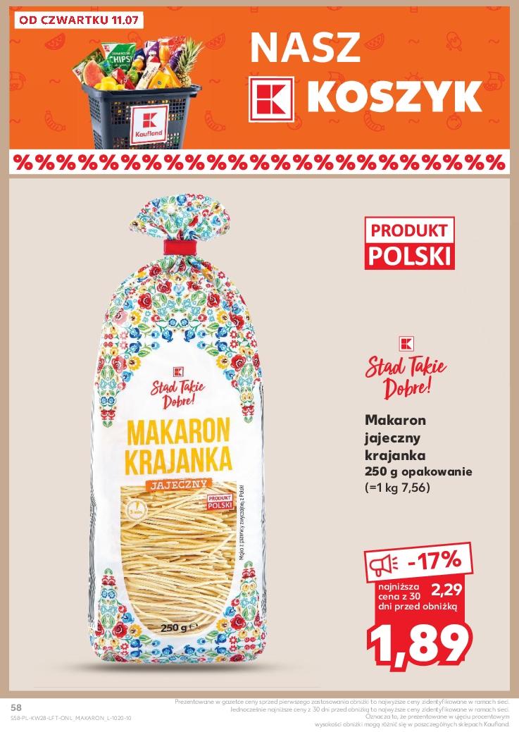 Gazetka promocyjna Kaufland str. 58