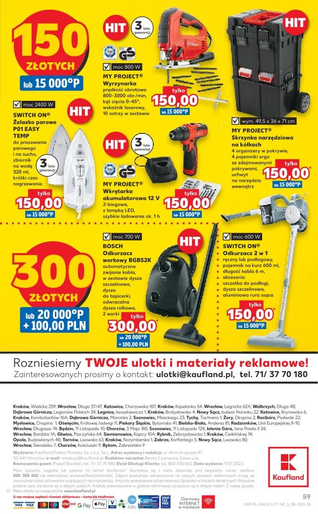 Gazetka promocyjna Kaufland str. 59