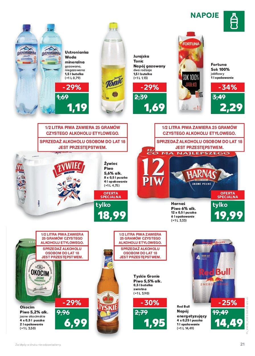 Gazetka promocyjna Kaufland str. 21