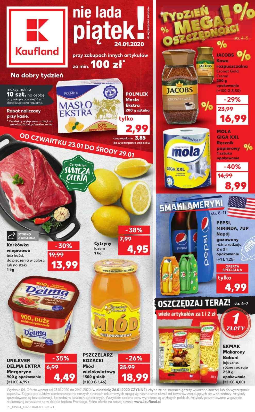 Gazetka promocyjna Kaufland str. 1