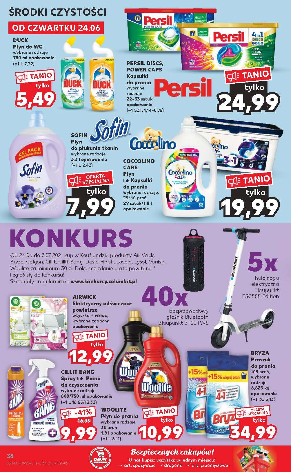 Gazetka promocyjna Kaufland str. 38