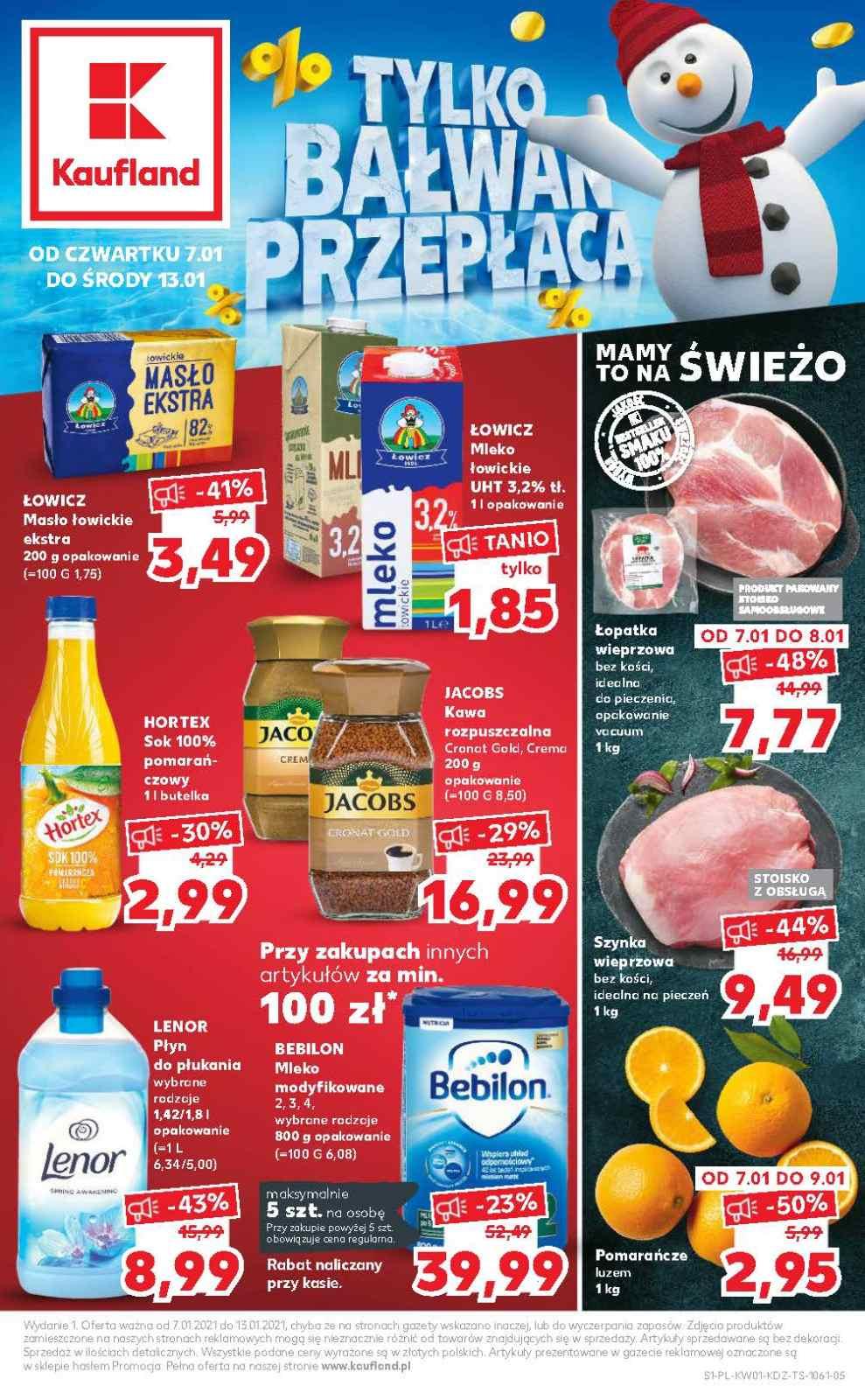 Gazetka promocyjna Kaufland str. 1