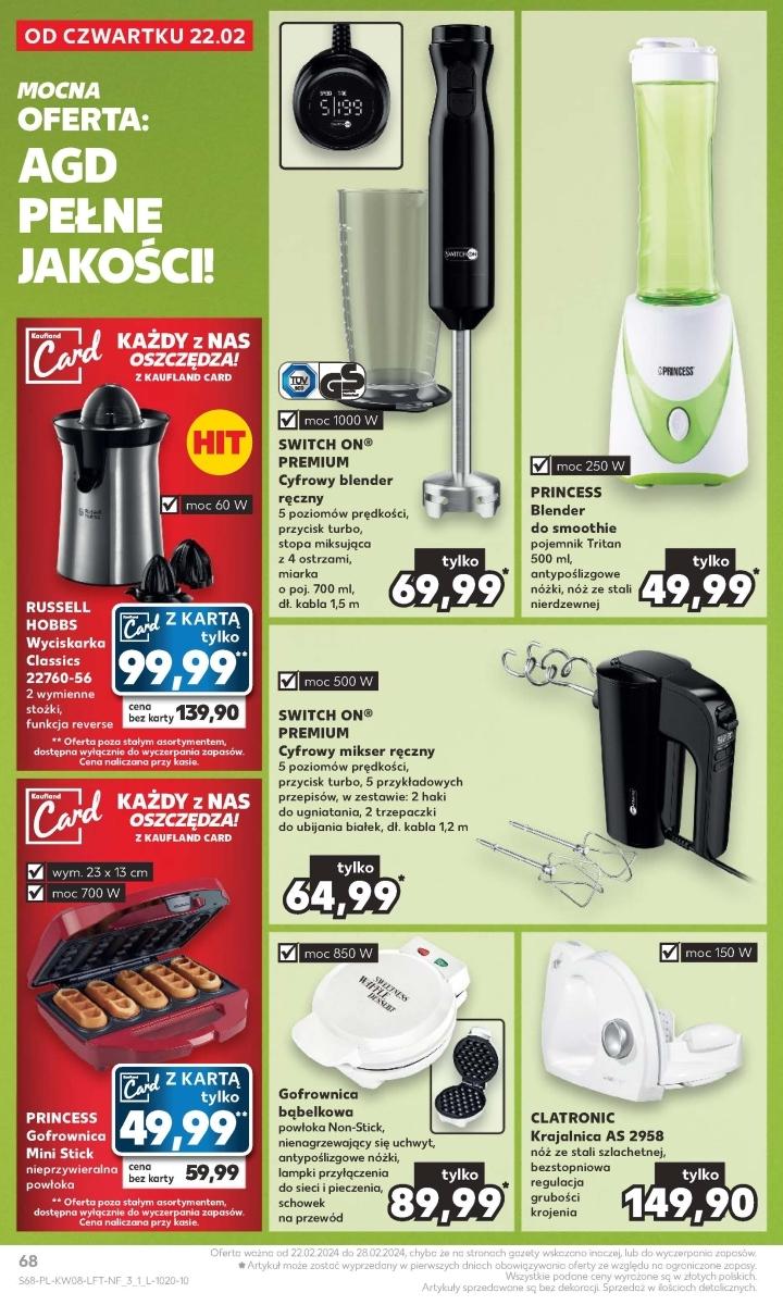Gazetka promocyjna Kaufland str. 68