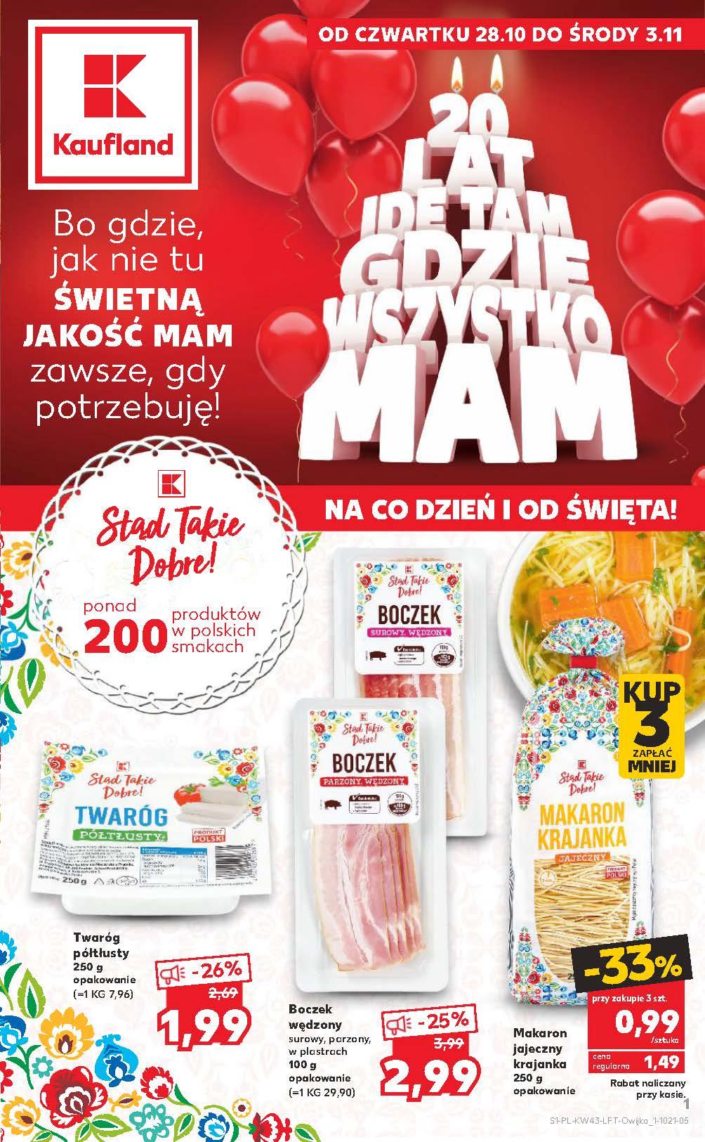 Gazetka promocyjna Kaufland str. 1