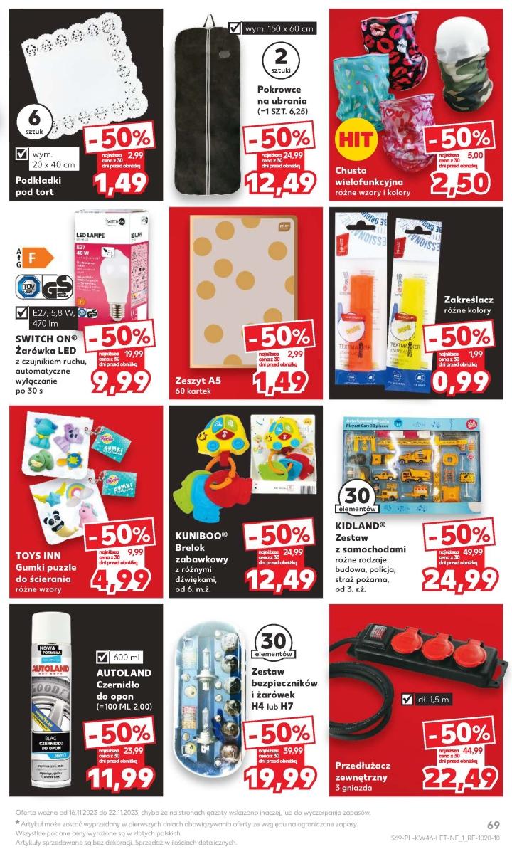 Gazetka promocyjna Kaufland str. 69
