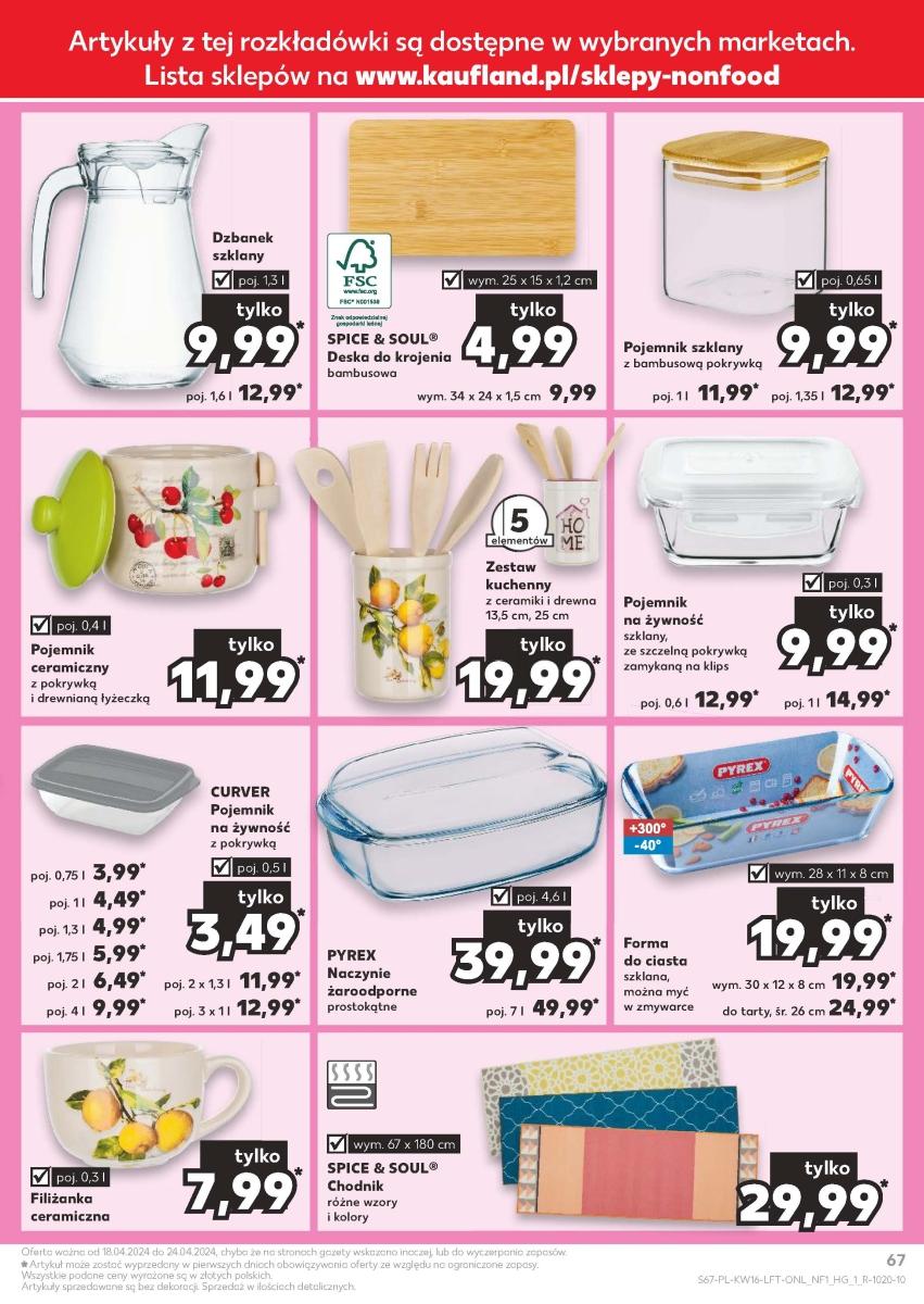 Gazetka promocyjna Kaufland str. 67