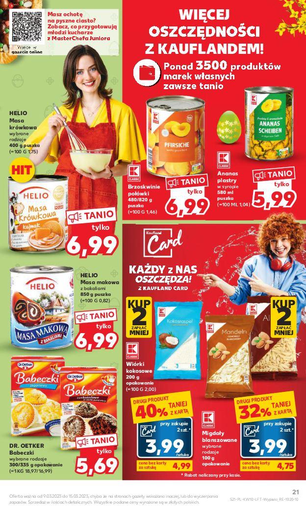 Gazetka promocyjna Kaufland str. 21